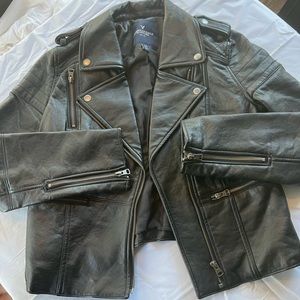 American Eagle Leather Jacket